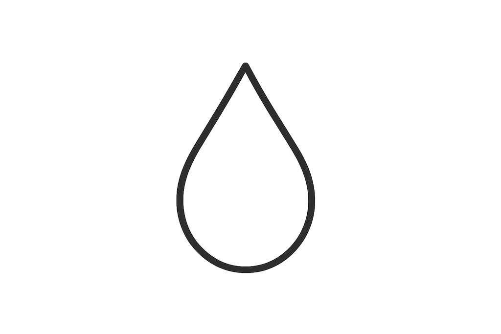 Water Drop Outline Icon